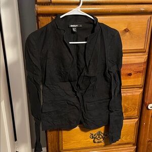 DKNY Women's Elegant Black Suit Jacket